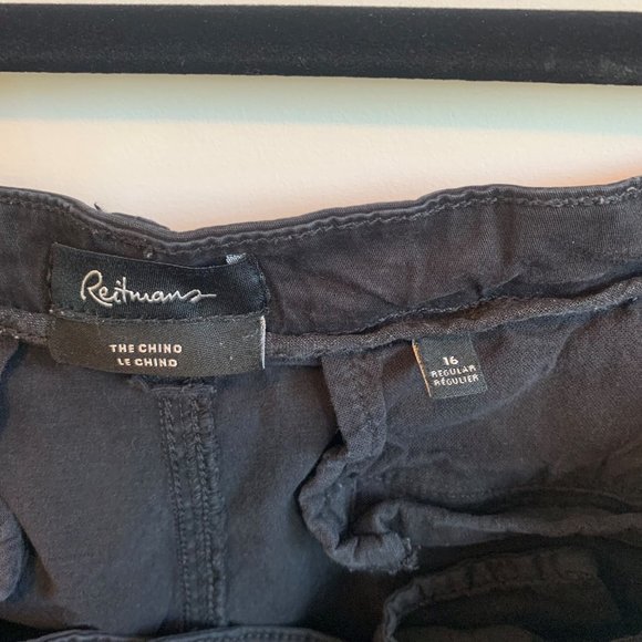 Black Chino Shorts - Picture 2 of 3